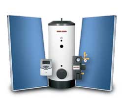 Solar Hot Water Heating systems installed by Sunpower Construction Lake Tahoe