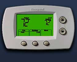  WiFi Smart Home Thermostat Controle system installed by Sunpower Construction Lake Tahoe